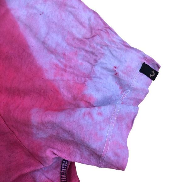 TIE Dyed True Religion Shirt Small Shoestring Horshoe - Picture 2 of 6